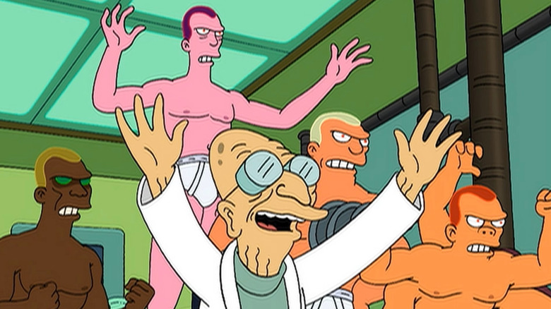 Farnsworth excited expression with his mutants