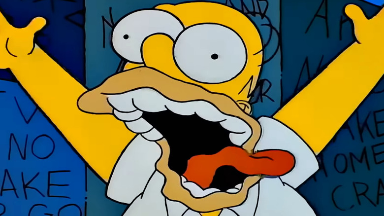 Homer Simpson going crazy