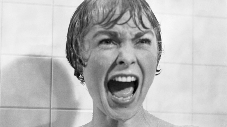 Janet Leigh screaming in shower