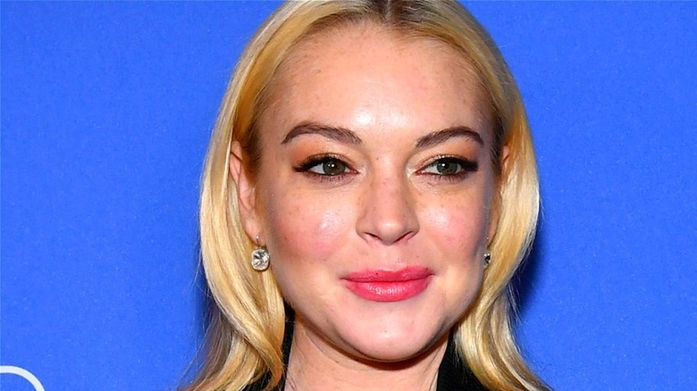 Lindsay Lohan face