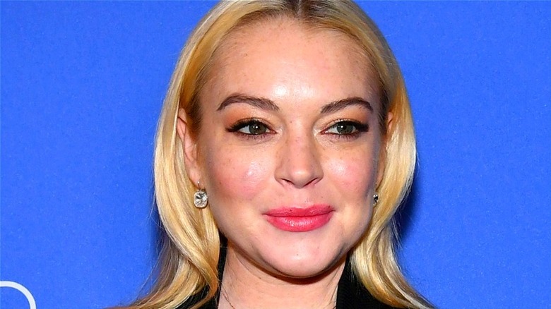 Lindsay Lohan face