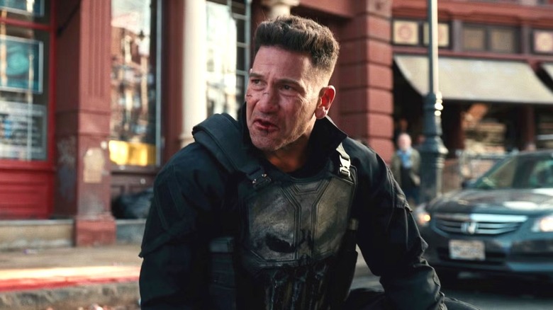 The Punisher looking angry in Spider-Man: Brand New Day