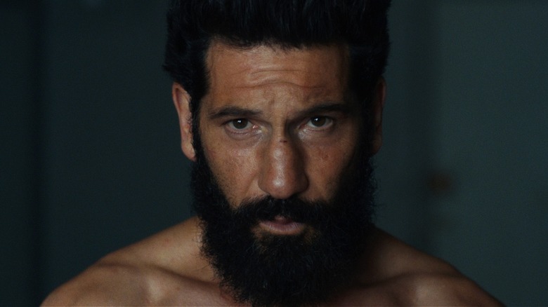 Frank Castle looking intensely at the camera in The Punisher: One Last Kill