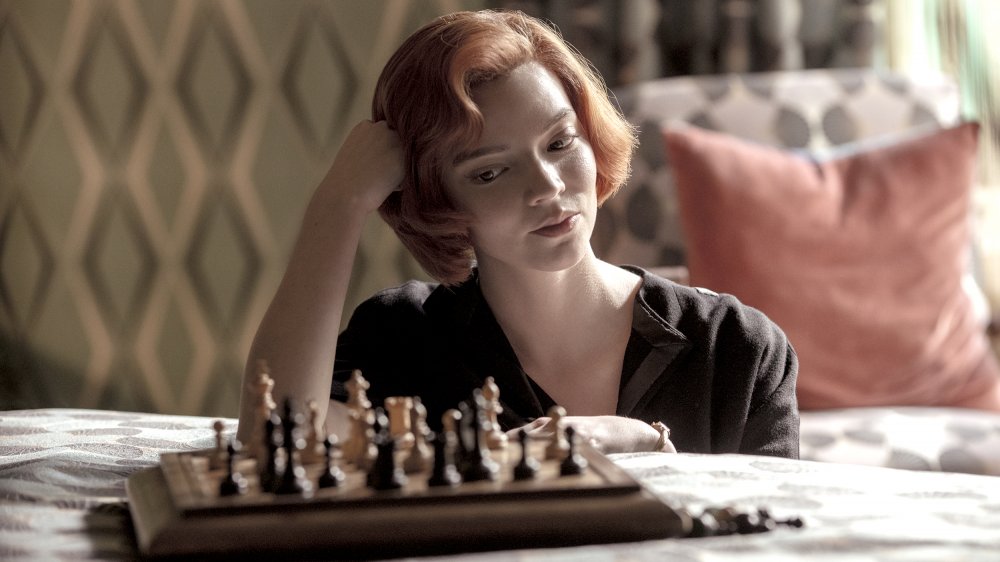 Anya Taylor-Joy stars as Beth Harmon on Netflix's The Queen's Gambit