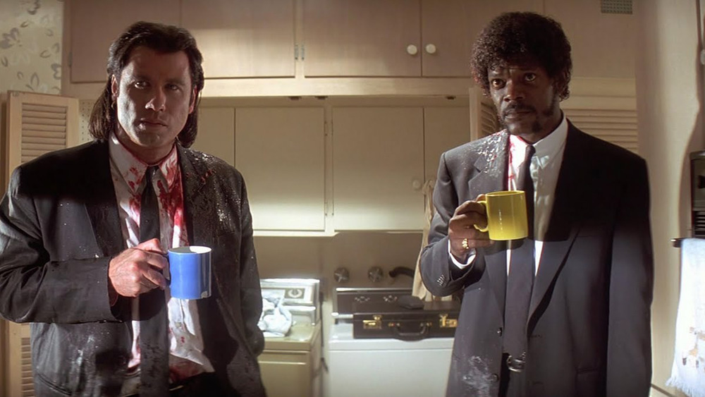 John Travolta and Samuel L. Jackson in Pulp Fiction