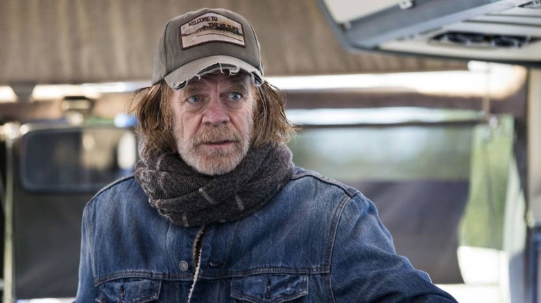 Frank Gallagher looked ragged