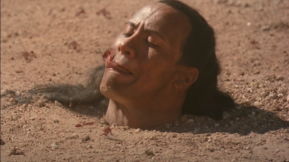 Dwayne Johnson in The Scorpion King