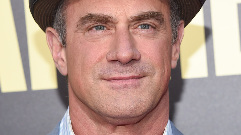 Christopher Meloni at a press event