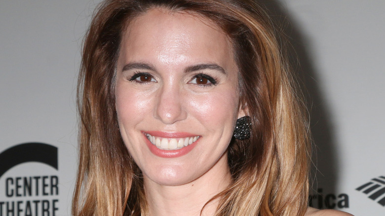 Christy Carlson Romano glows at a premiere