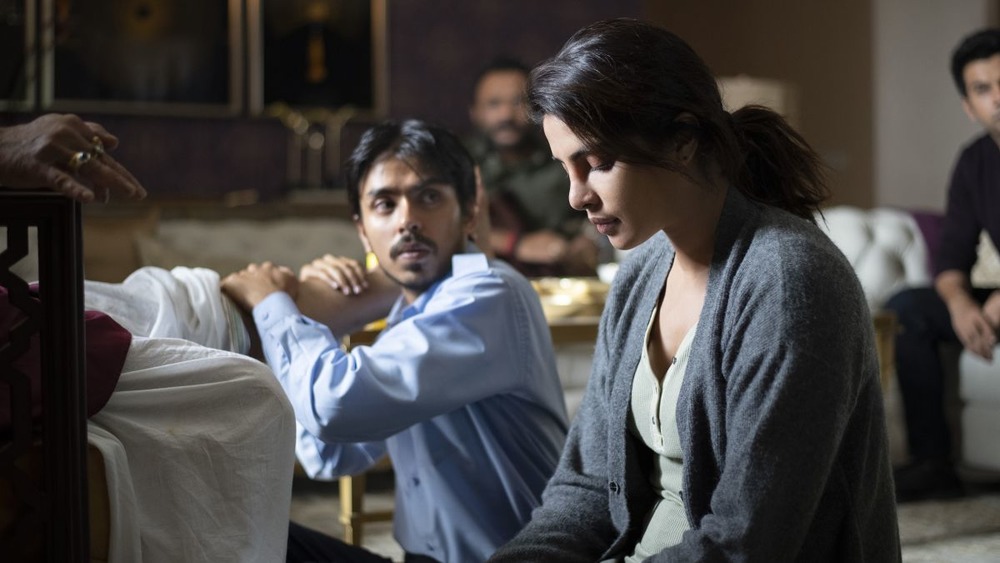 Priyanka Chopra praying