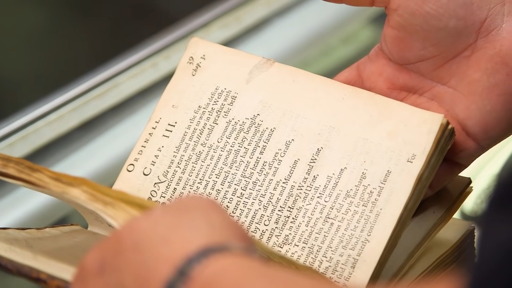 Pawn Stars read the alchemy book