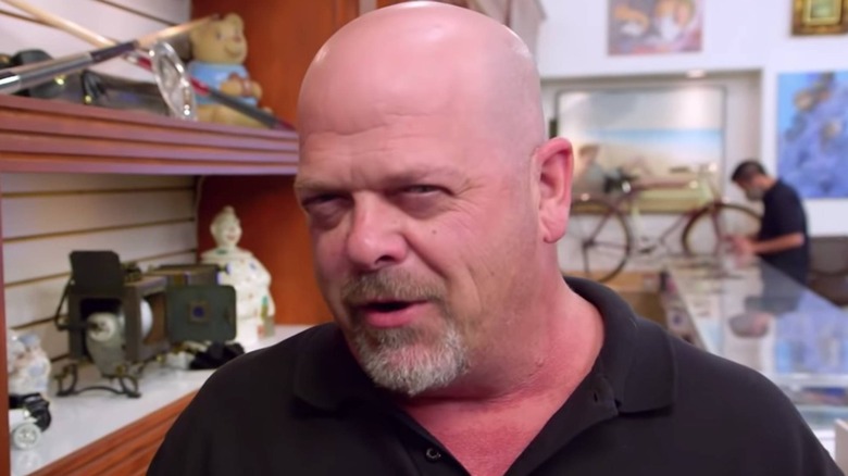 Rick Harrison talking to camera