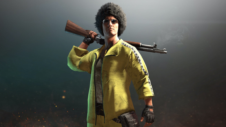 PUBG Yellow Tracksuit set