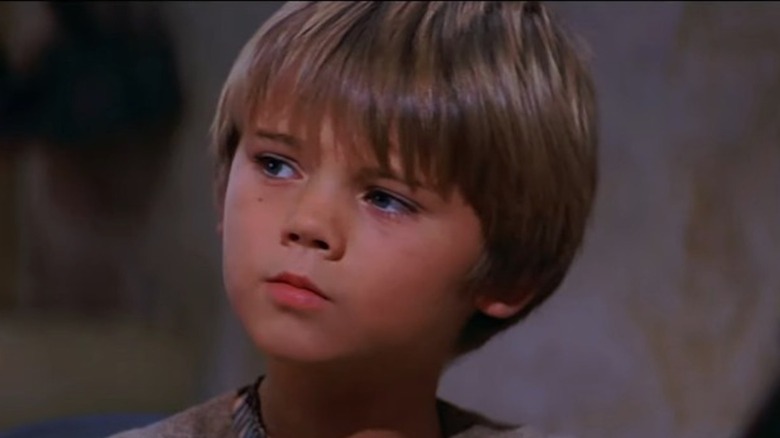 Young Anakin in the Phantom Menance