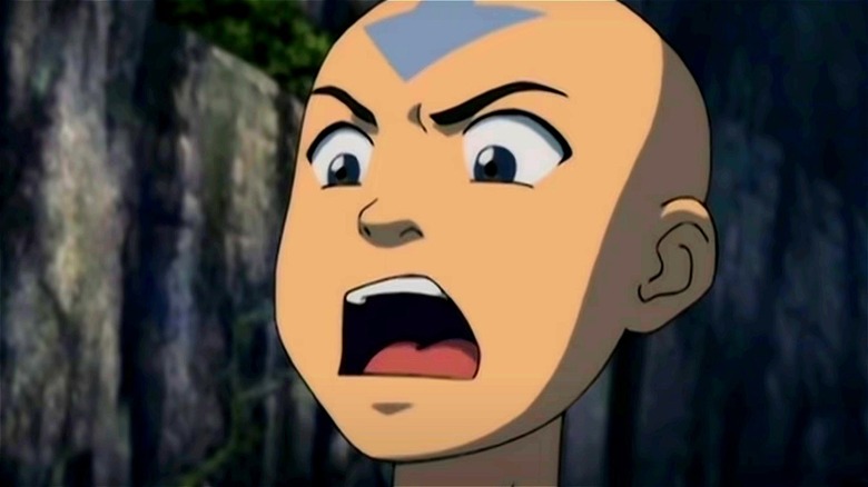 Aang confused