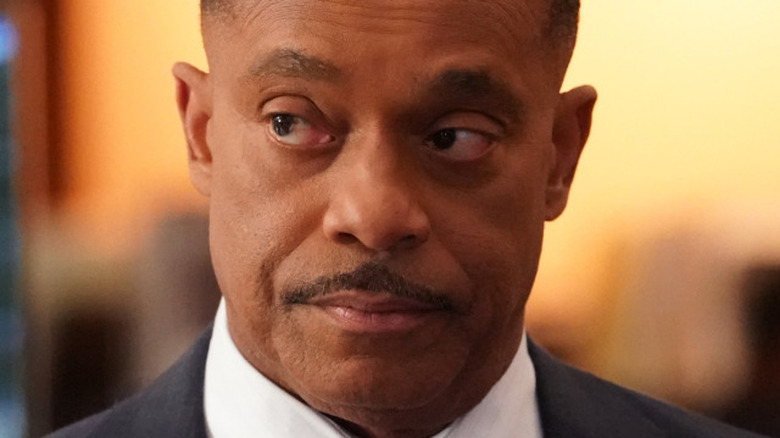 Leon Vance staring on NCIS