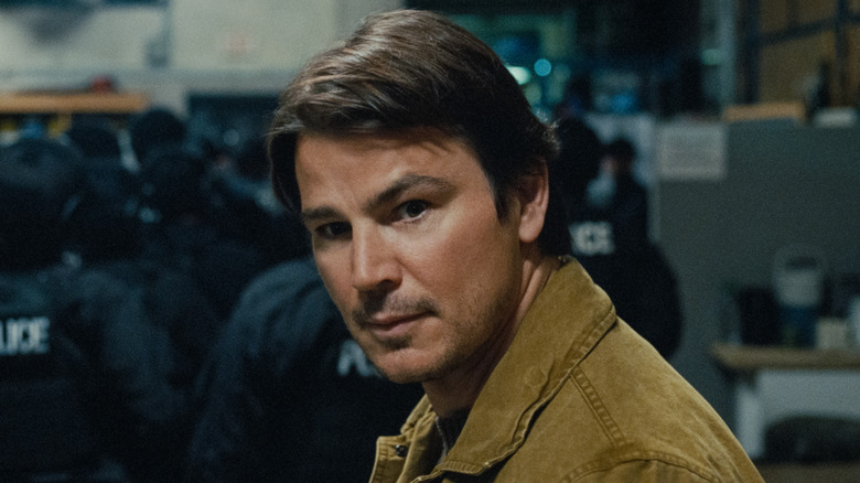 Cooper trapped among police in 