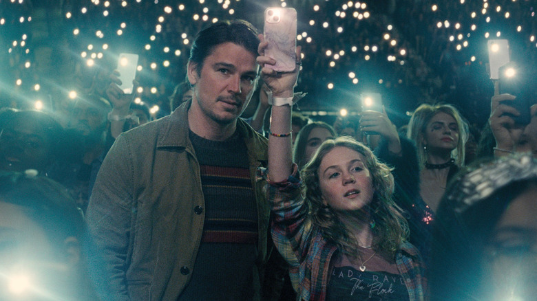 Cooper among concertgoers in "Trap" (2024)