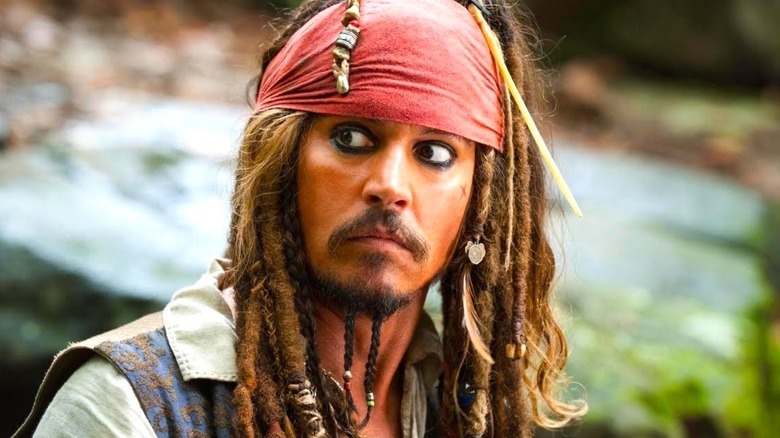 Jack Sparrow looking bemused