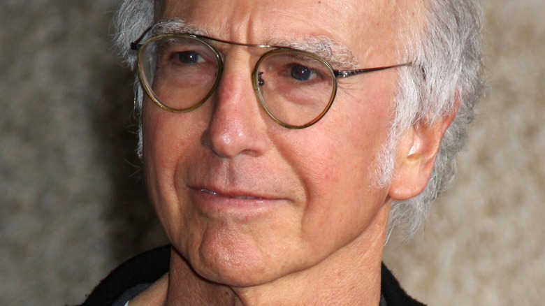 Larry David looking to the side