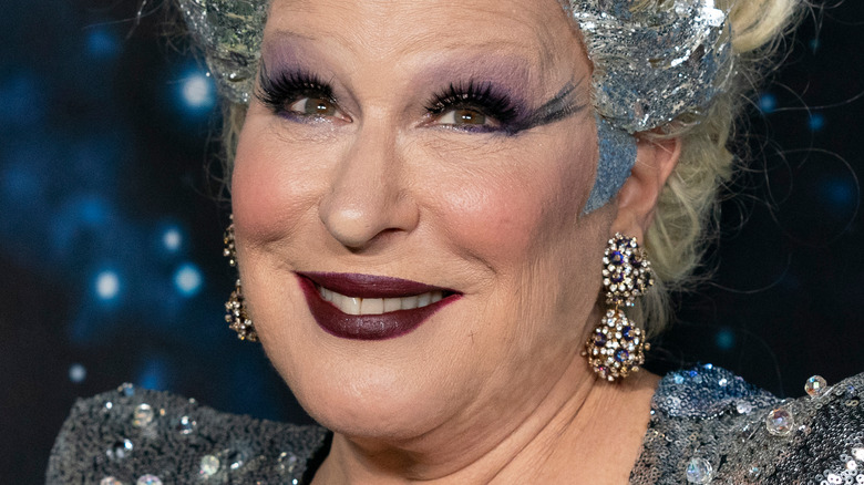 Bette Midler smiling in costume 