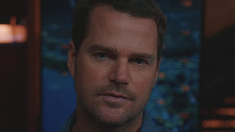 Callen looking worried