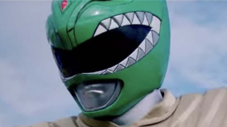 Close-up of the Green Ranger