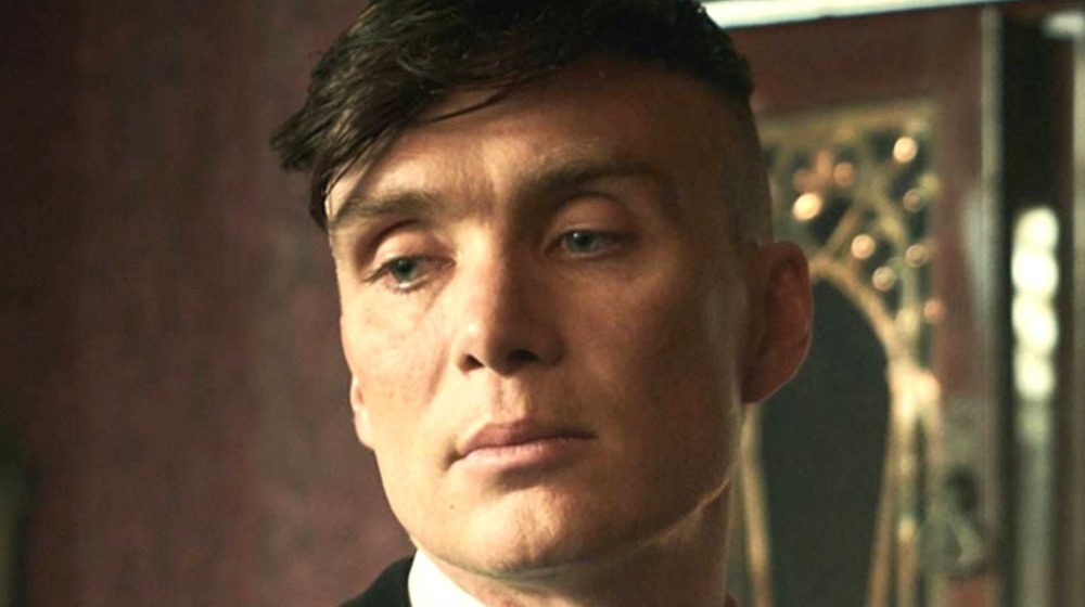 Cillian Murphy Peaky Blinders staring