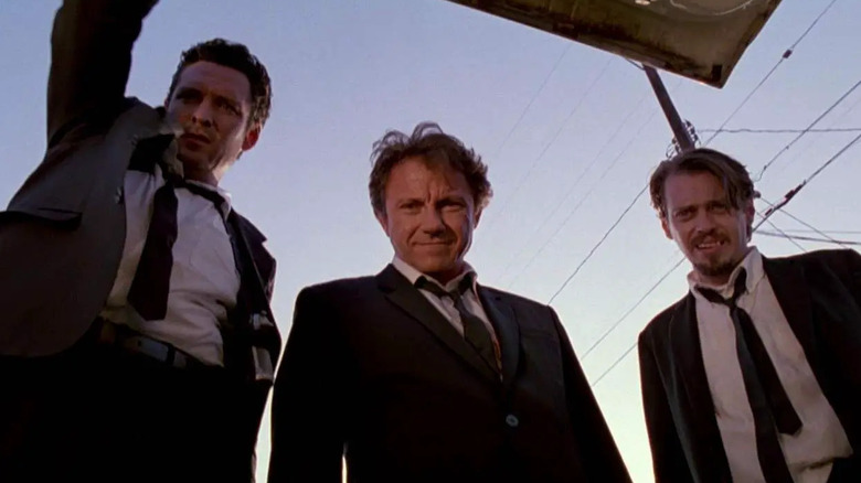 Steve Buscemi and Michael Madsen and Harvey Keitel in Reservoir Dogs