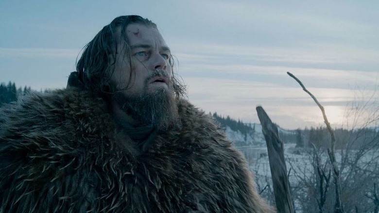Leonardo DiCaprio in The Revenant