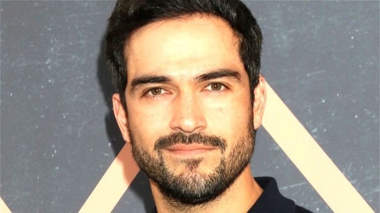 Alfonso Herrera posing for the camera