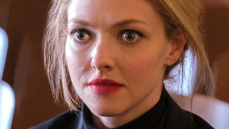 Amanda Seyfried as Elizabeth Holmes in The Dropout