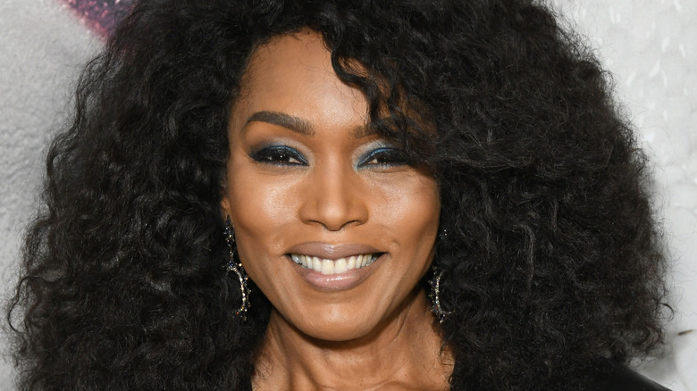 Angela Bassett smiling