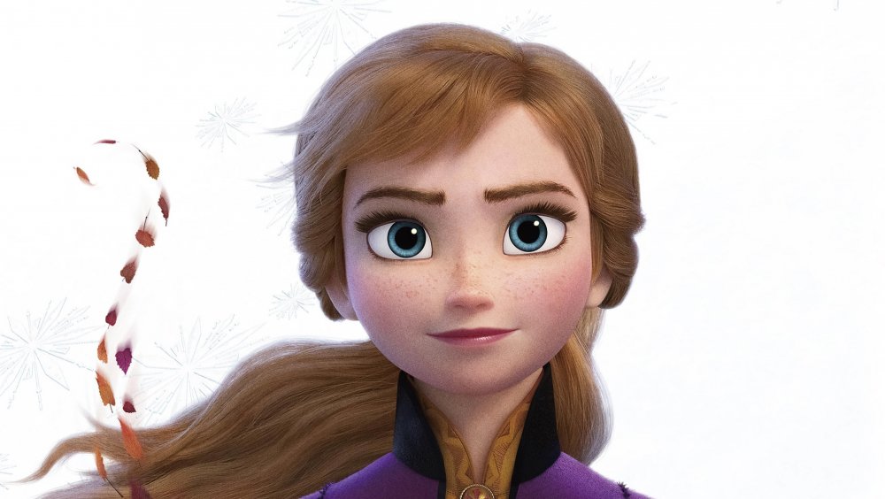 Kristen Bell as the voice of Anna in Frozen II