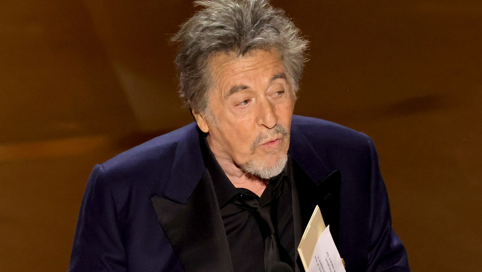The Real Reason Behind Al Pacino's Bizarre Oscars 2024 Presentation