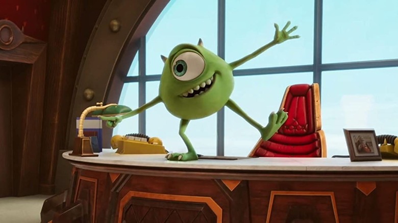 Mike dancing on table