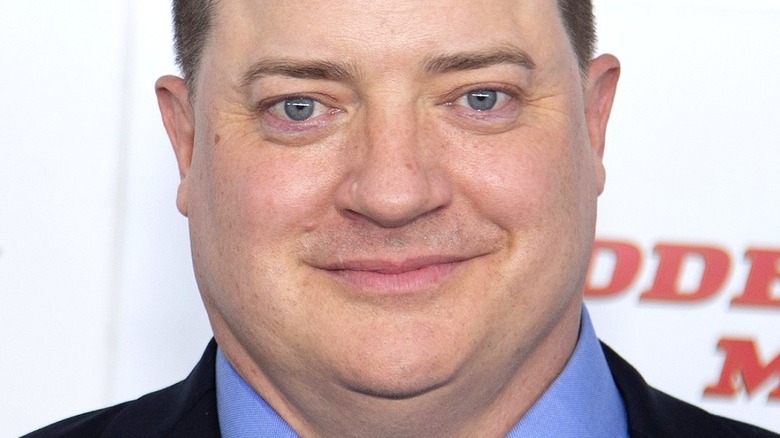 Brendan Fraser smiling