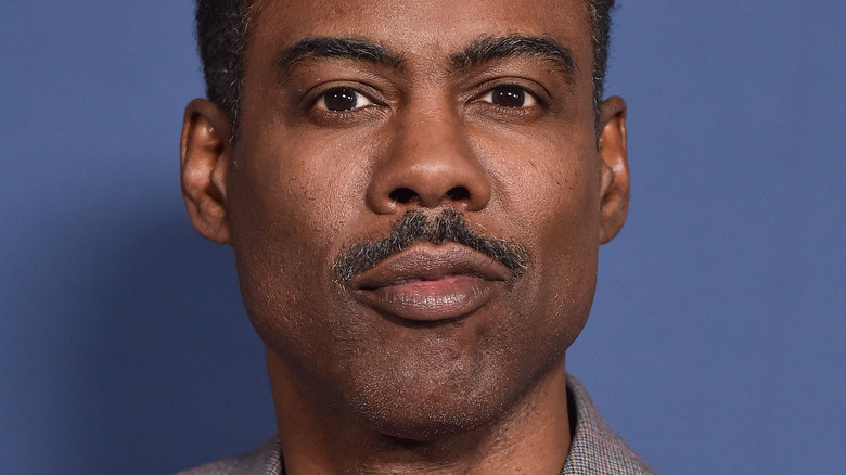 Chris Rock looking into camera