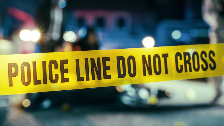 Crime scene tap