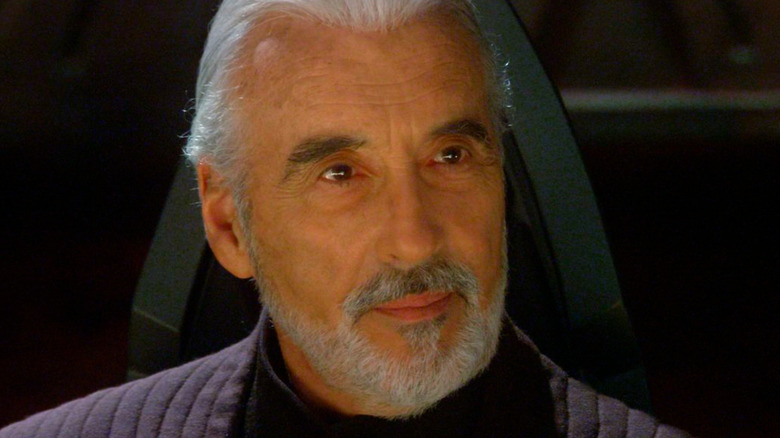 Christopher Lee as Dooku