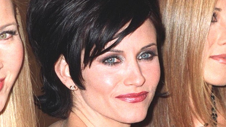 Courteney Cox with short hair