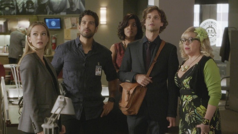 The BAU team in season 15 of Criminal Minds