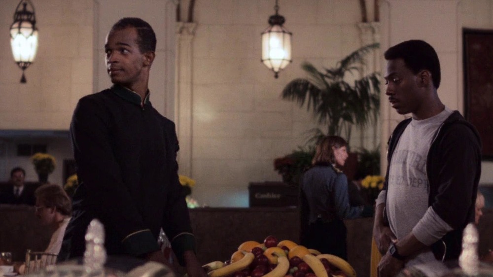 Damon Wayans and Eddie Murphy in Beverly Hills Cop