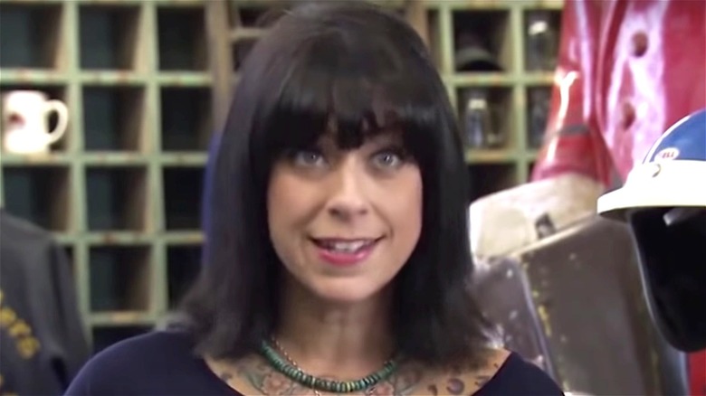 Danielle Colby wearing a necklace