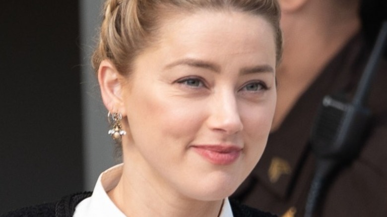 Amber Heard smiling