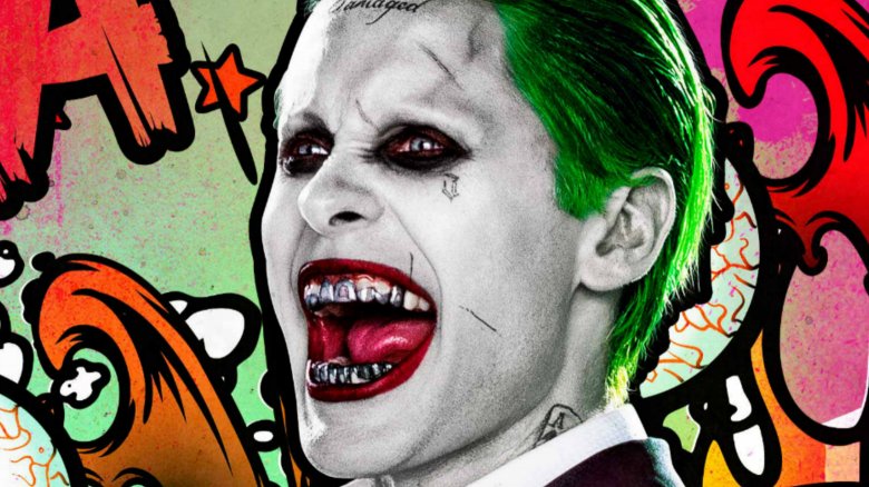 Jared Leto as the Joker in Suicide Squad