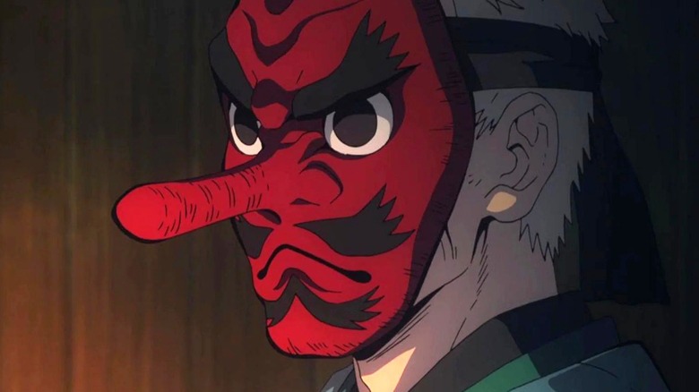 Urokodaki's masked profile 