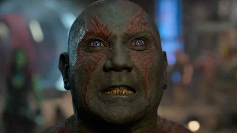 Drax the Destroyer grimacing