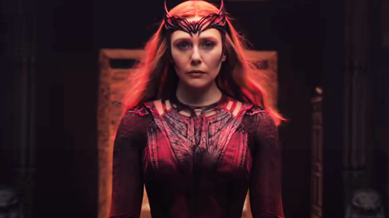 Scarlet Witch Stern Face