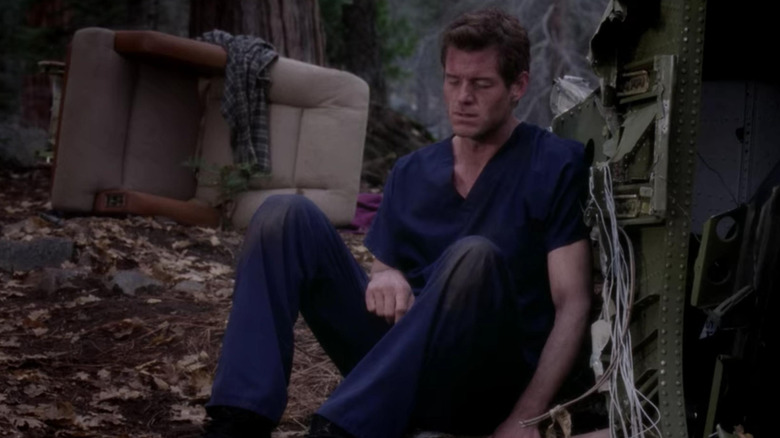 Mark after plane crash